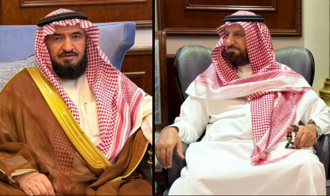 ضيافة معالي الشيخ عبدالله بن مجدوع للشيخ محمد بن زهير شيخ كعب بني عمرو